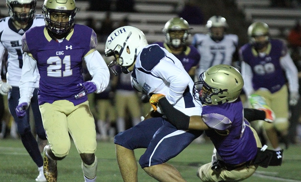 Class 6 District 1 Quarterfinal Football - SLUH at CBC